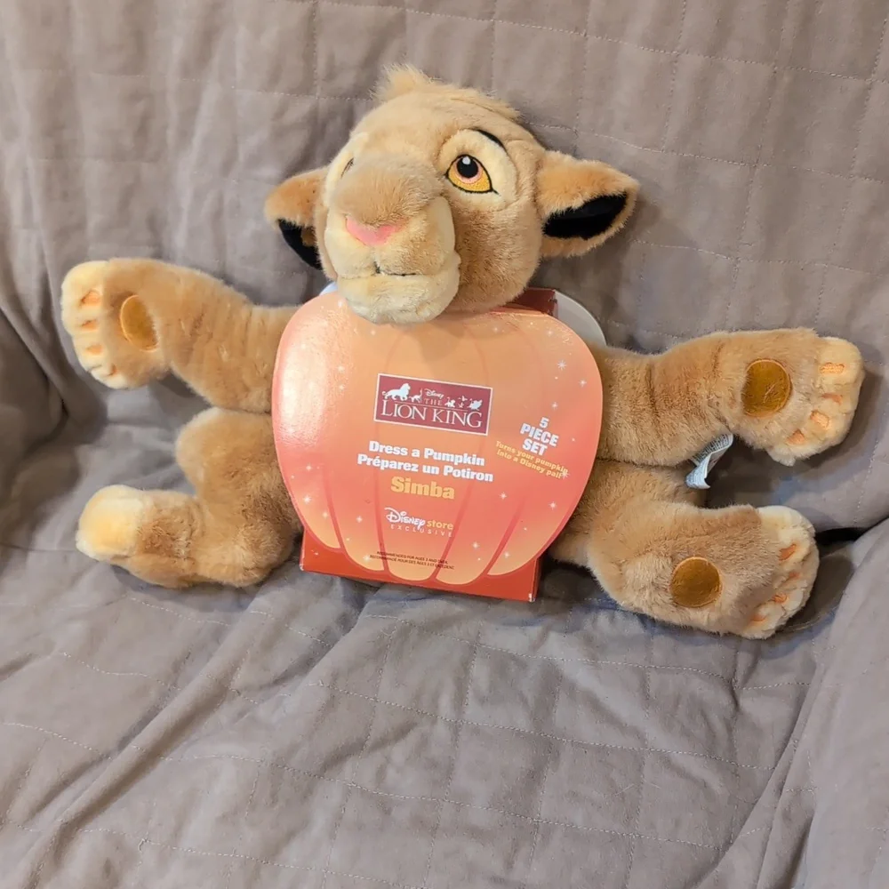 Disney The Lion King Dress a Pumpkin Simba Y2K